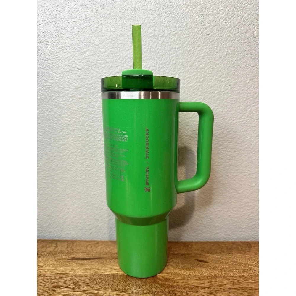 2025 Summer Release Stanley x Starbucks Green Tumbler 40 oz New NWT